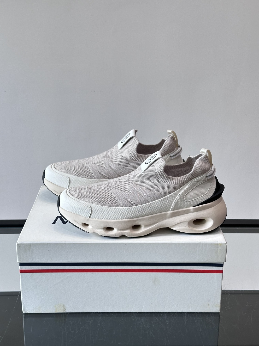 Moncler Breathable Platform Casual Sneakers