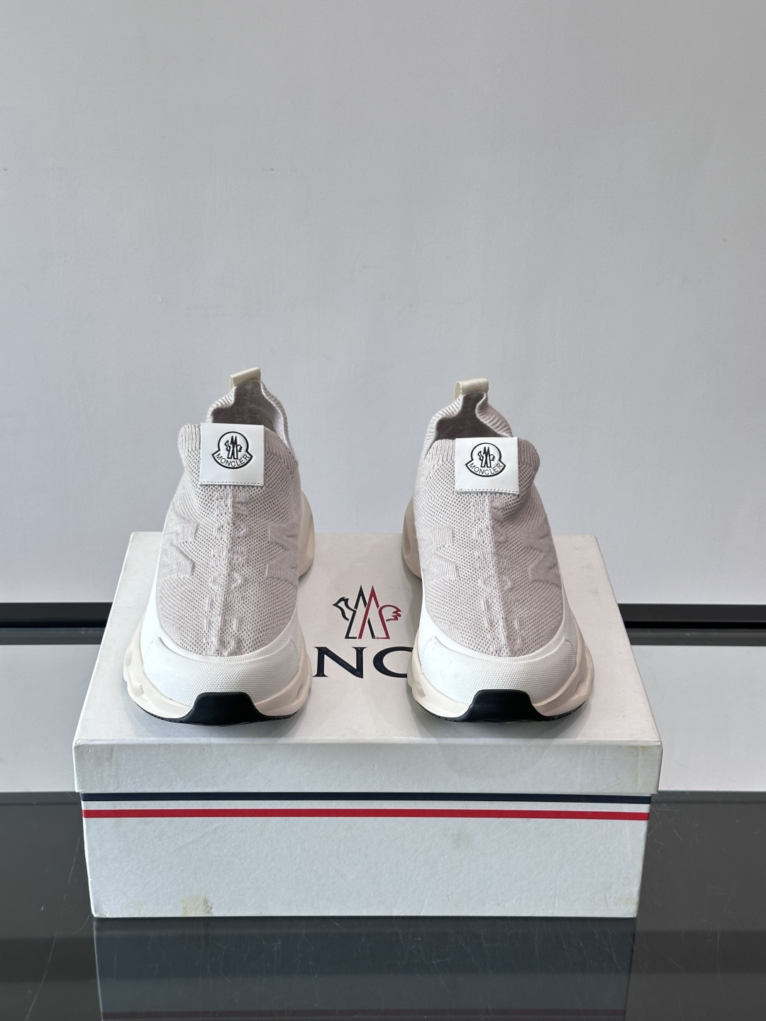 Moncler Breathable Platform Casual Sneakers
