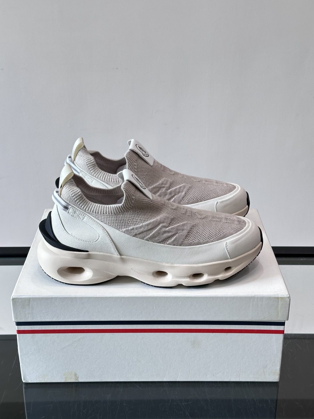 Moncler Breathable Platform Casual Sneakers