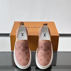 Louis Vuitton Vans 联名一脚蹬帆布鞋,黑白灰 Monogram 帆布鞋面,白色 Monogra Louis Vuitton Vans 联名一脚蹬帆布鞋,黑白灰 Monogram 帆布鞋面,白色 Monogra