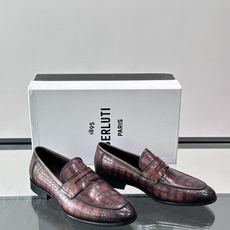 Berluti/布鲁提高端真皮大底正装皮鞋,采用进口牛皮鞋面 柔软有型,手工改色工艺,低调奢华气质,舒适透气版型,小牛皮 Berluti/布鲁提高端真皮大底正装皮鞋,采用进口牛皮鞋面 柔软有型,手工改色工艺,低调奢华气质,舒适透气版型,小牛皮