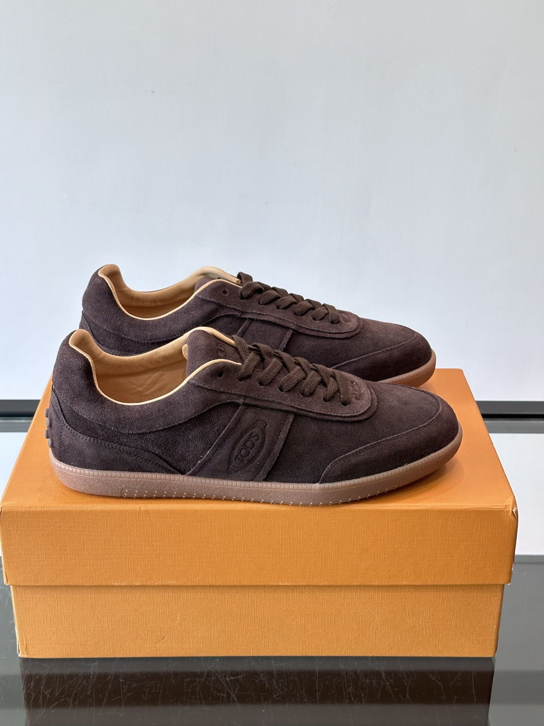 Louis Vuitton Brown Low Top Sneakers
