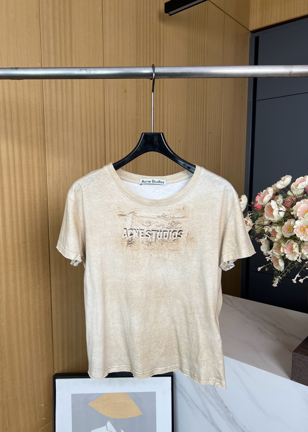 NO:434412,ACNE STUDIOS new style retro old tie-dye printed short-sleeved T-shirt, full-body tie-dye printed pattern, retro old dirty design, slim-fit small version S M L,,acne studios,dior,T-shirt,tees,t-shirt,alexander wang19860909ACNE STUDIOS 新款 复古做旧扎染印花短袖T恤、全身扎染印花图案、复古做旧做脏设计、修身小版 码数S M L,,acne studios,dior,T-shirt,tees，t-shirt,alexander wang,Women's clothing