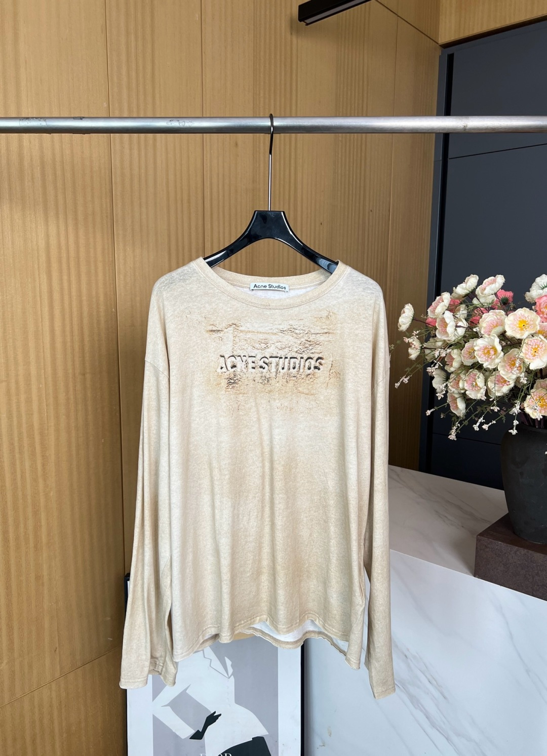 NO:434414,ACNE STUDIOS New Retro Aged Tie-Dye Printed Long Sleeve T-shirt, Full-body Tie-Dye Printed Pattern, Retro Aged Dirt Design, Loose Style S M L,,acne Studios,dior,tees,t-shirt,alexander wang19860909ACNE STUDIOS 新款 复古做旧扎染印花长袖T恤、全身扎染印花图案、复古做旧做脏设计、宽松版型 码数S M L,,acne studios,dior,tees，t-shirt,alexander wang,Women's clothing