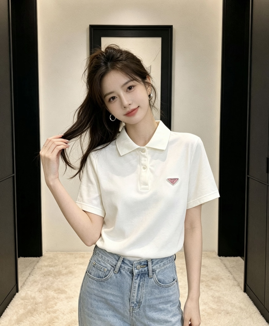 NO:843611,Upper body effect,,19860909上身效果,,,Women's clothing