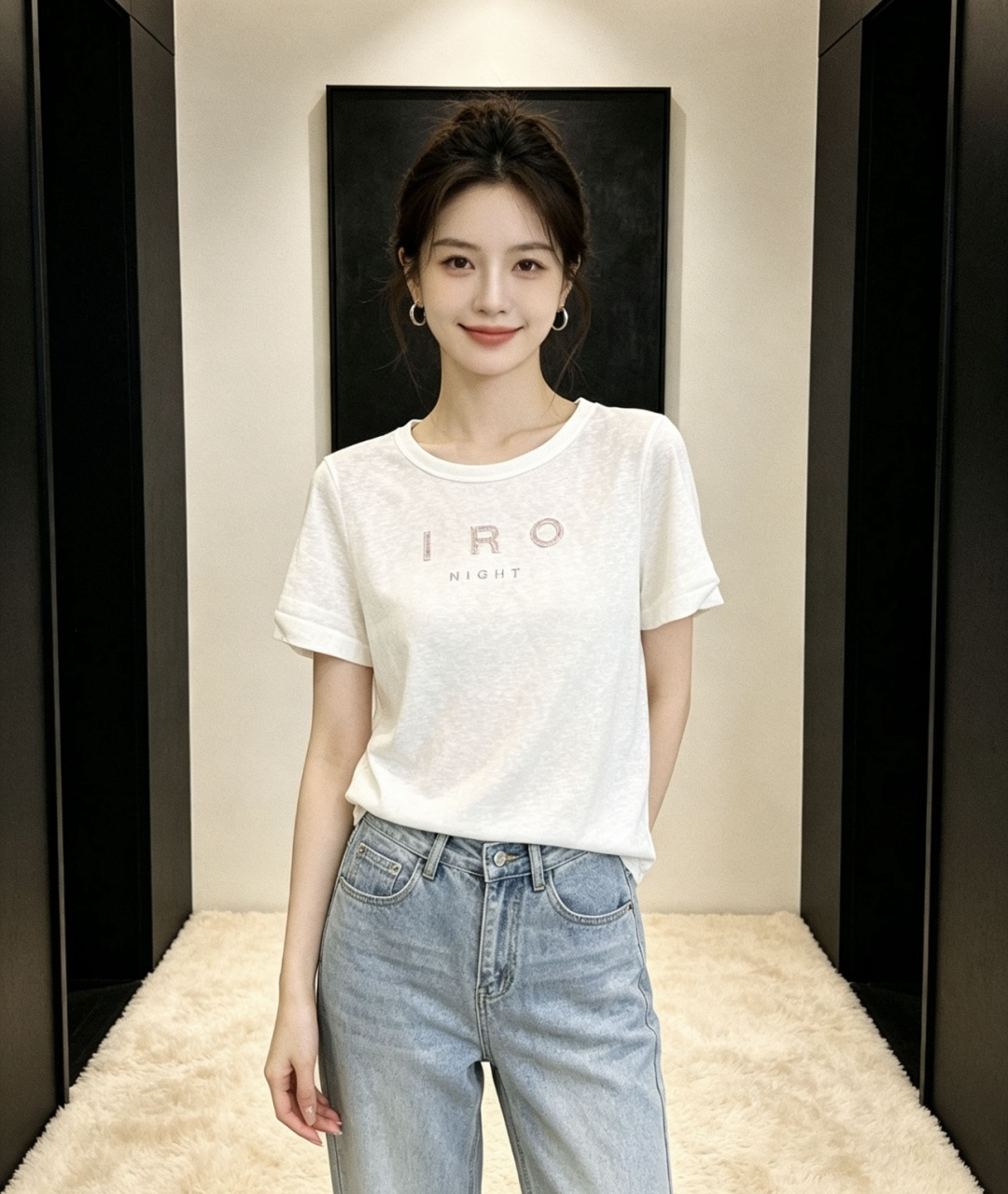 NO:843619,Upper body effect,,19860909上身效果,,,Women's clothing