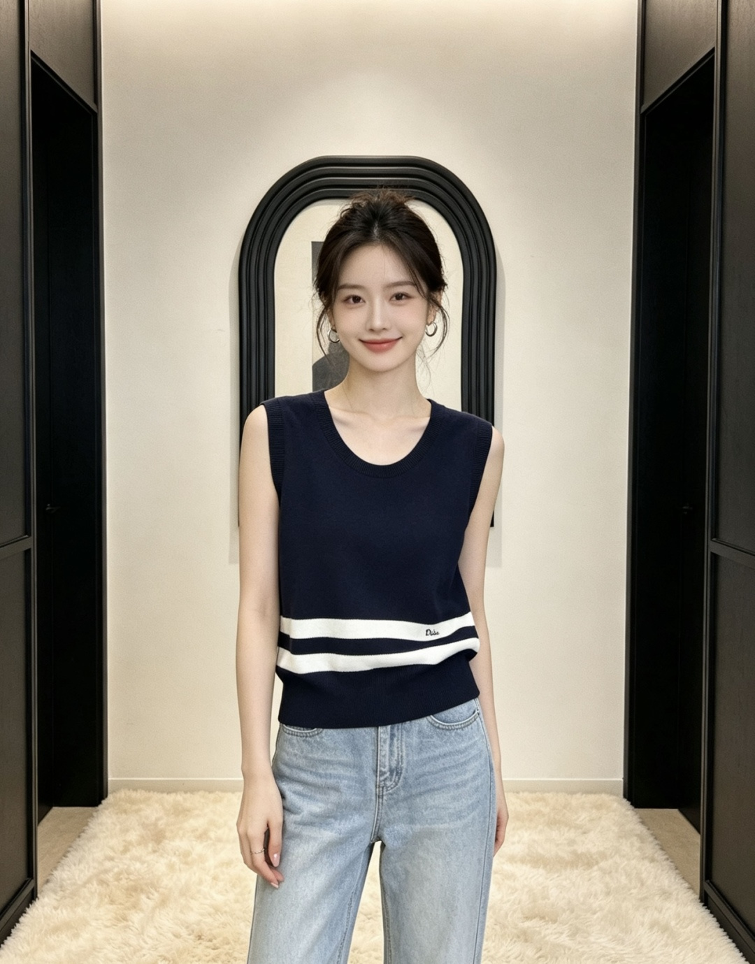 NO:843621,Upper body effect,,19860909上身效果,,,Women's clothing