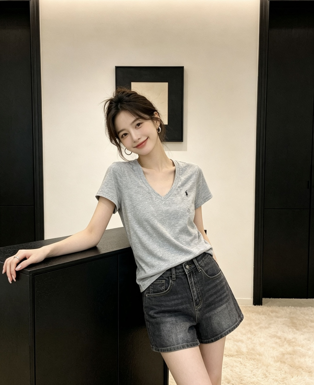 NO:834059,Upper body effect,,19860909上身效果,,,Women's clothing