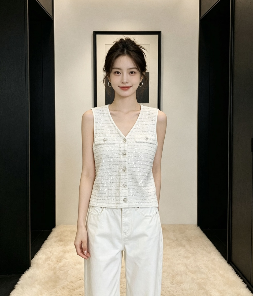 NO:834017,Upper body effect,,19860909上身效果,,,Women's clothing