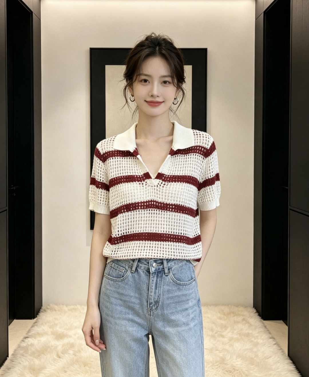 NO:842011,Upper body effect,,19860909上身效果,,,Women's clothing