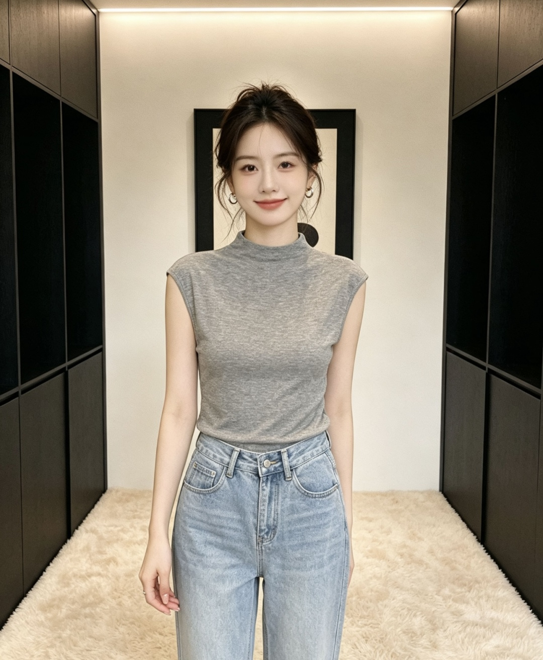NO:878579,Upper body effect,,19860909上身效果,,,Women's clothing