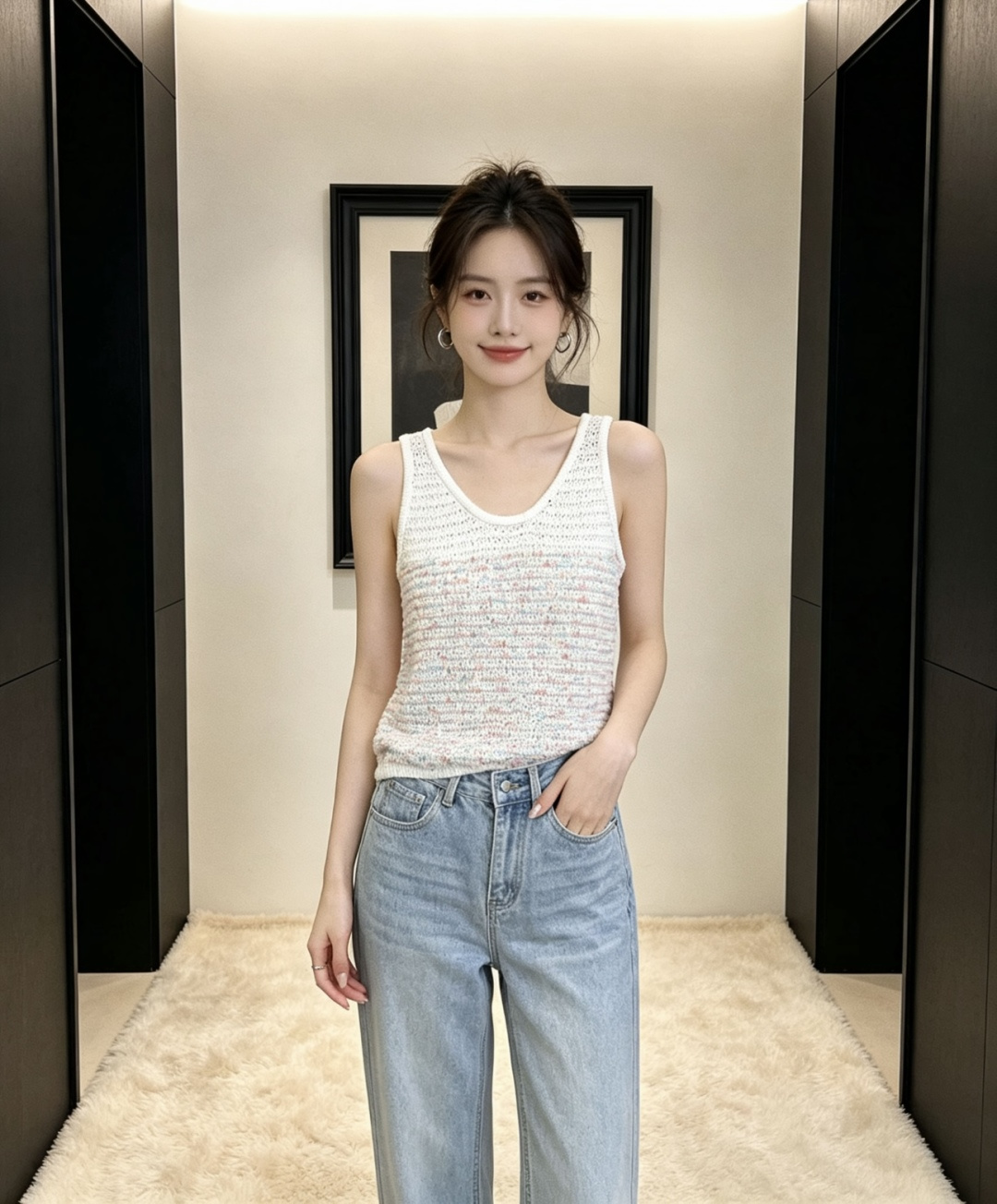 NO:842002,Upper body effect,,19860909上身效果,,,Women's clothing