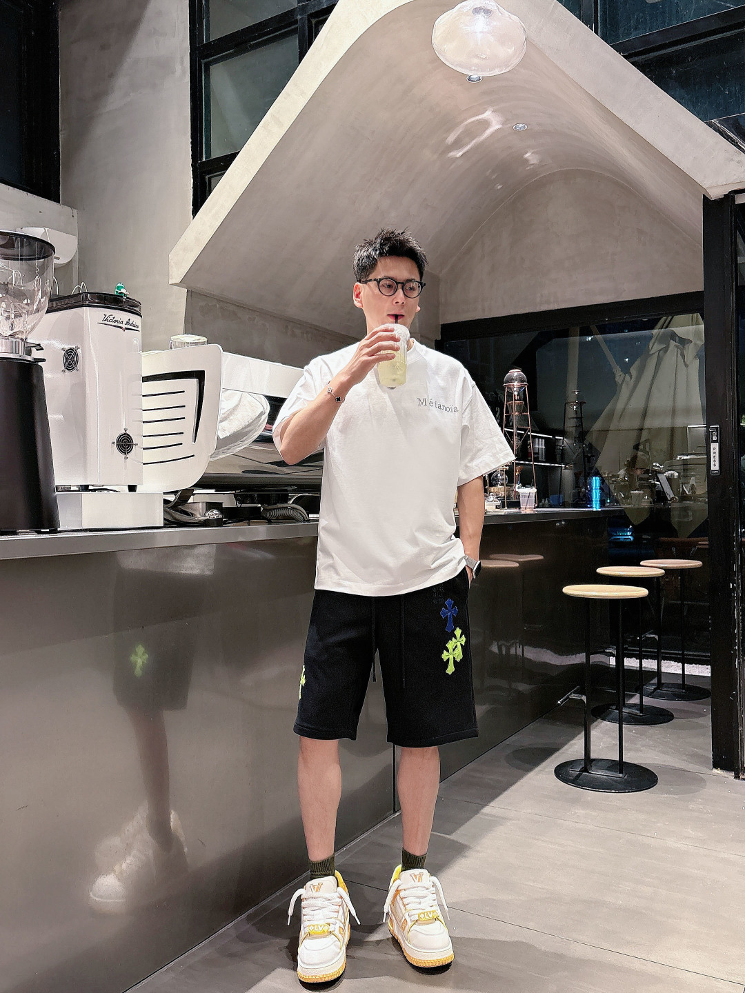 克罗心   三标齐全 2026夏季新款男士休闲短裤，高级定制面料透气面料 透气弹力舒适度极高，细节无可挑