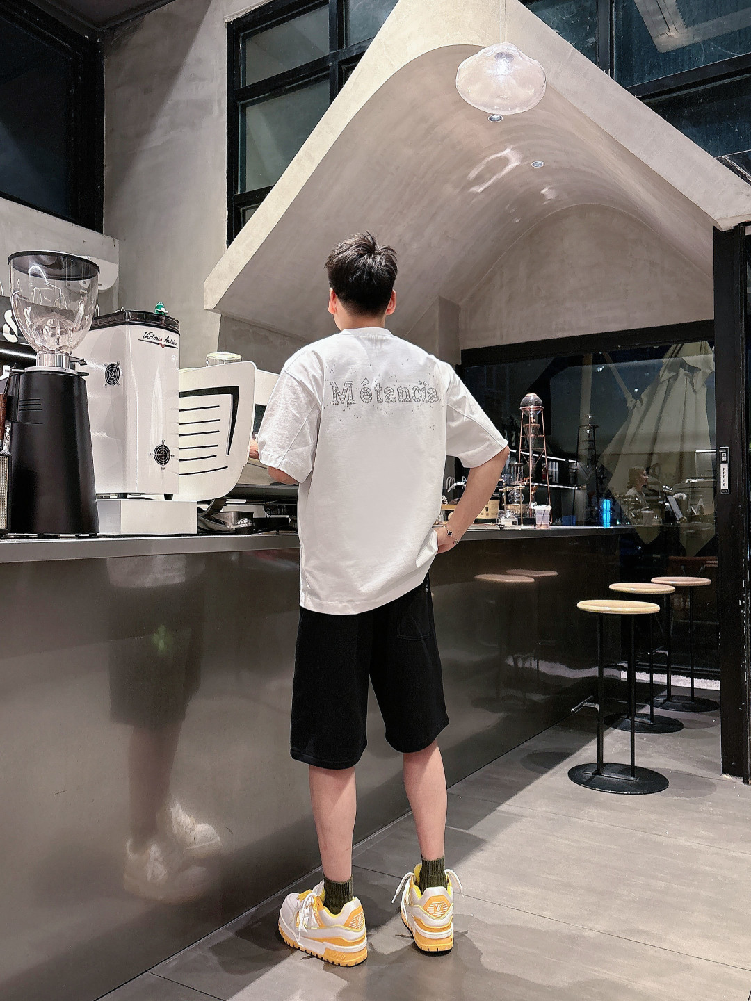 克罗心   三标齐全 2026夏季新款男士休闲短裤，高级定制面料透气面料 透气弹力舒适度极高，细节无可挑