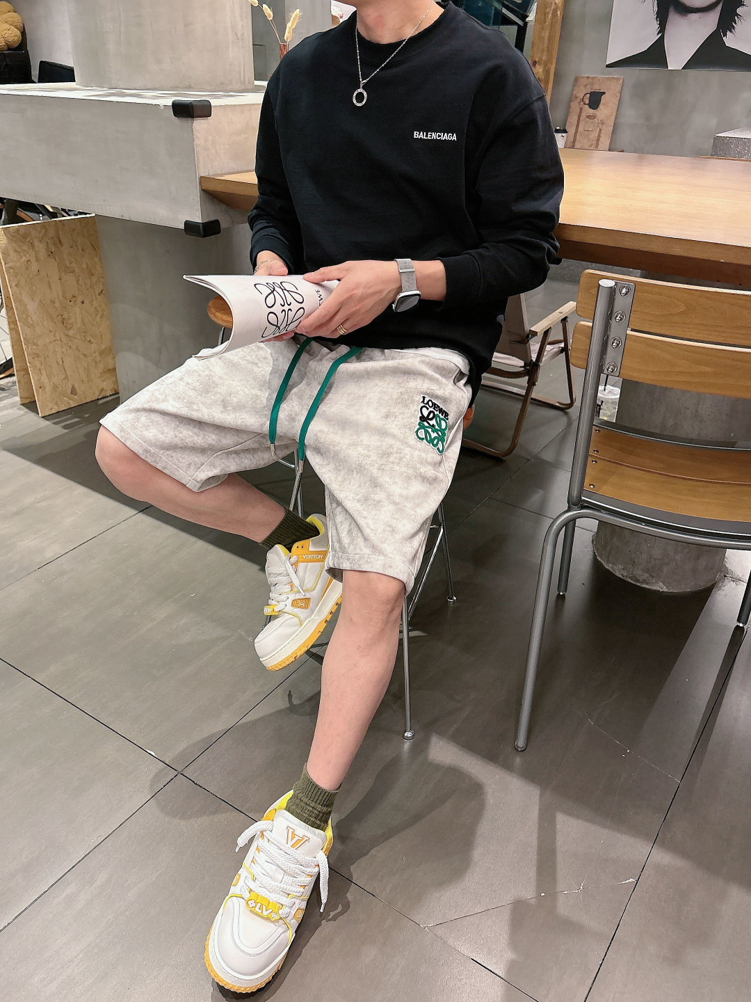 罗意威   三标齐全 2026夏季新款男士休闲短裤，高级定制面料透气面料 透气弹力舒适度极高，细节无可挑