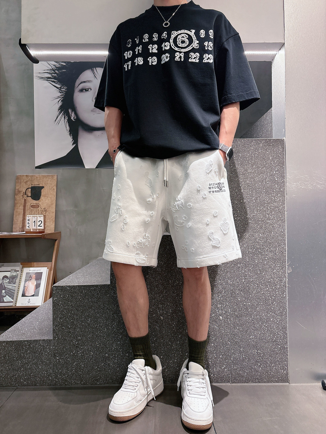 马吉拉   三标齐全 2026夏季新款男士休闲短裤，高级定制面料透气面料 透气弹力舒适度极高，细节无可挑