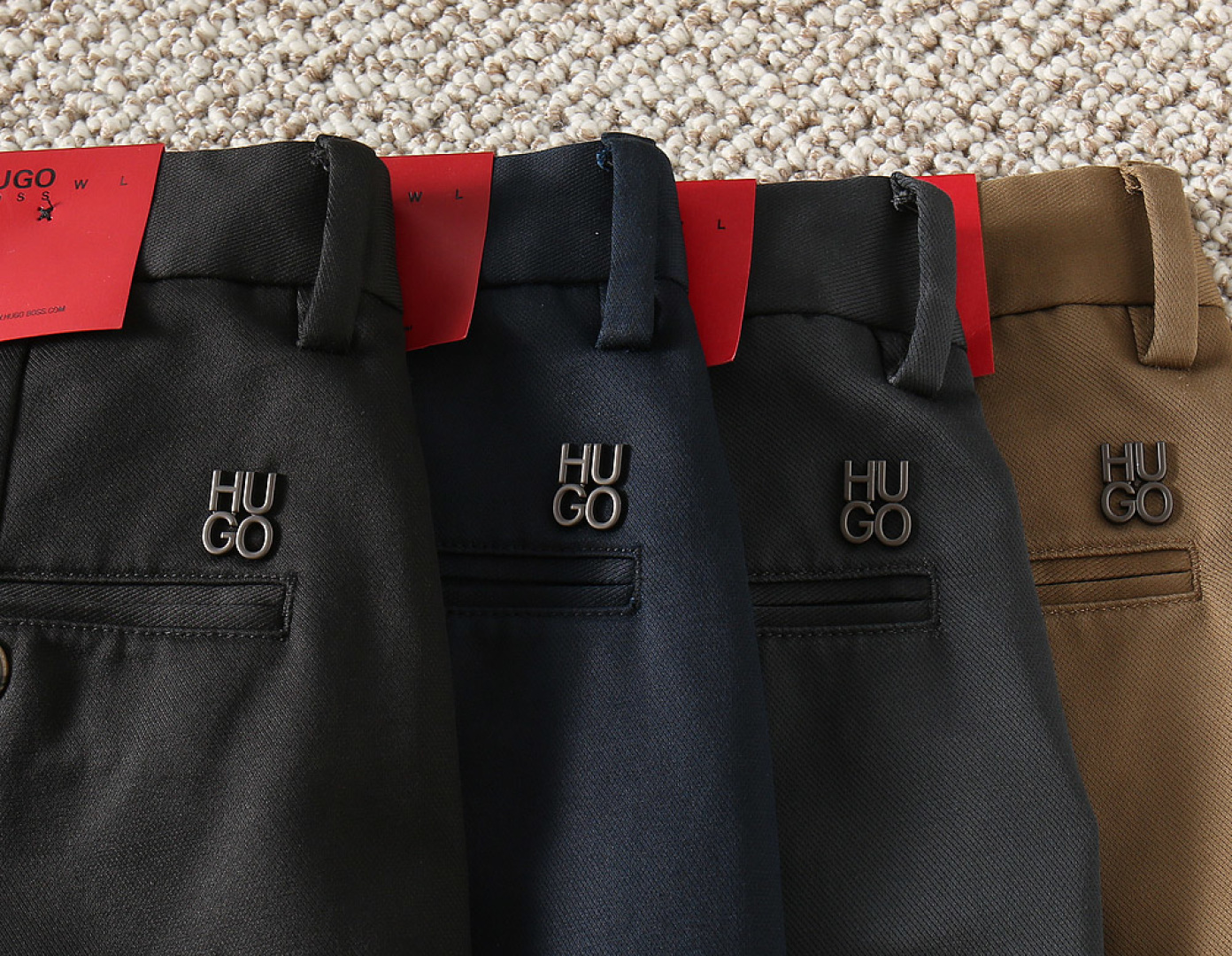 p484 BOSS HUGO Early Falls new leisure pants… size table 2810. - 图片 3