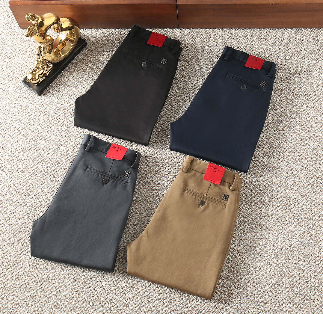 p484 BOSS HUGO Early Falls new leisure pants… size table 2810. - 图片 2