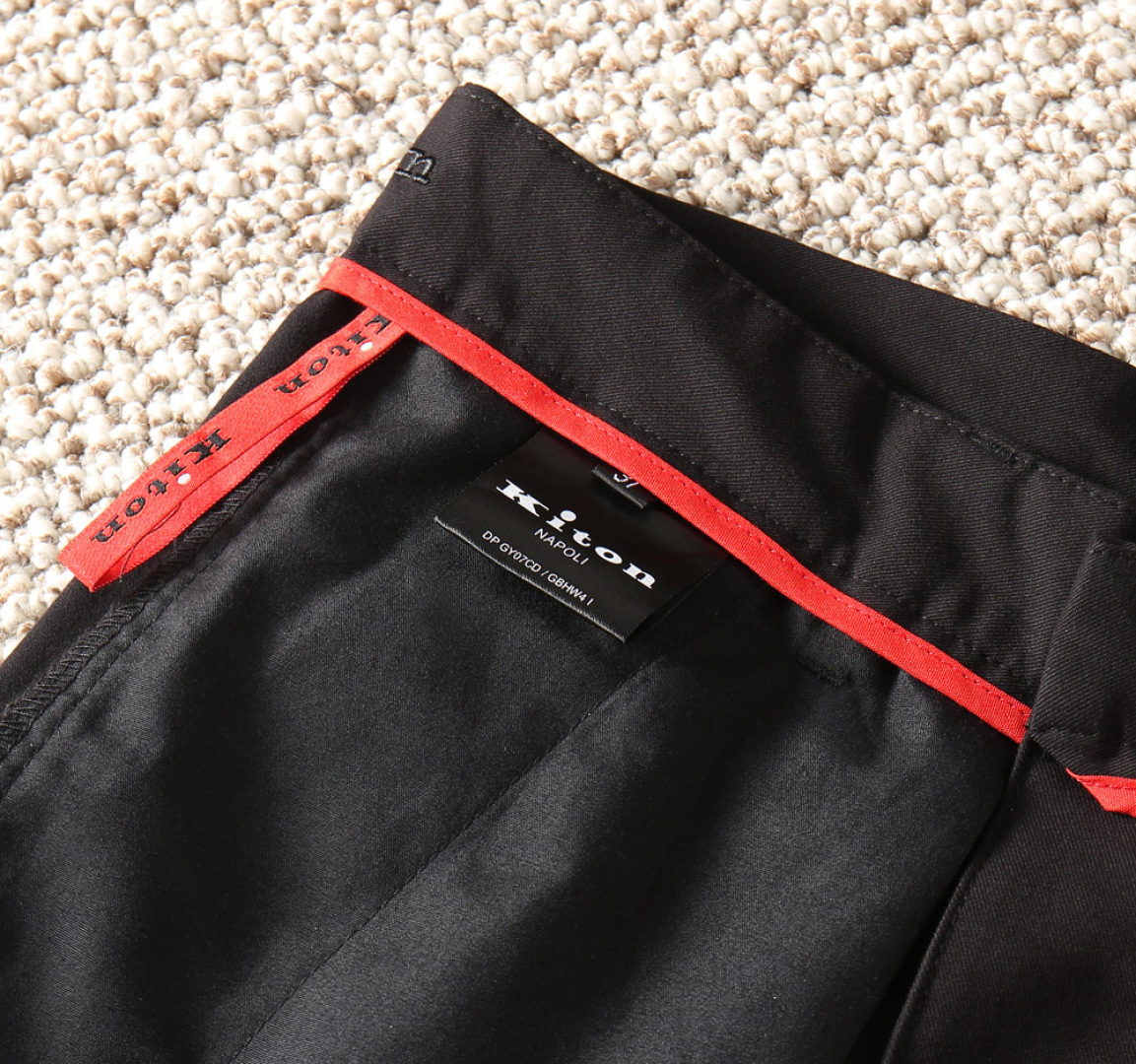 p484 Kiton’s new commercial leisure pants… size table 2809 - 图片 9