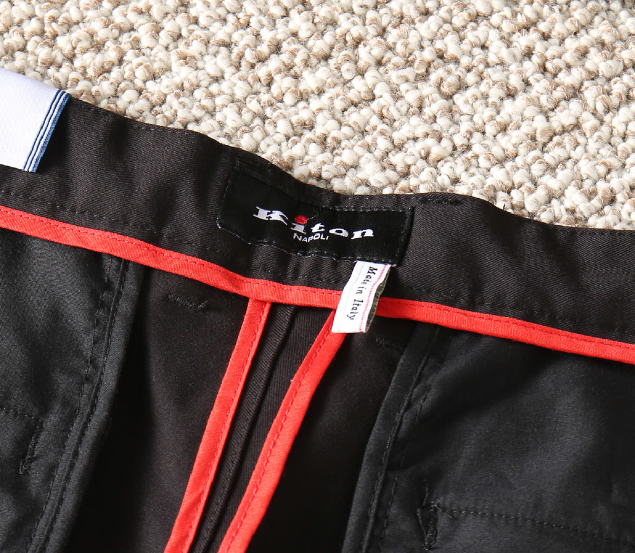 p484 Kiton’s new commercial leisure pants… size table 2809 - 图片 7