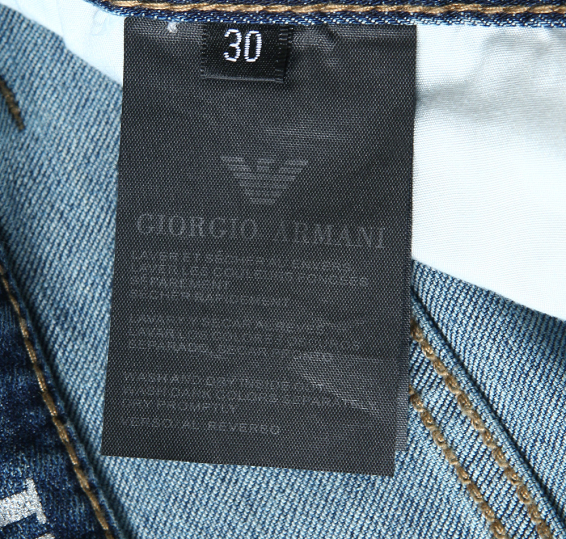 🌾阿玛尼Amani牛仔裤尺寸表……620