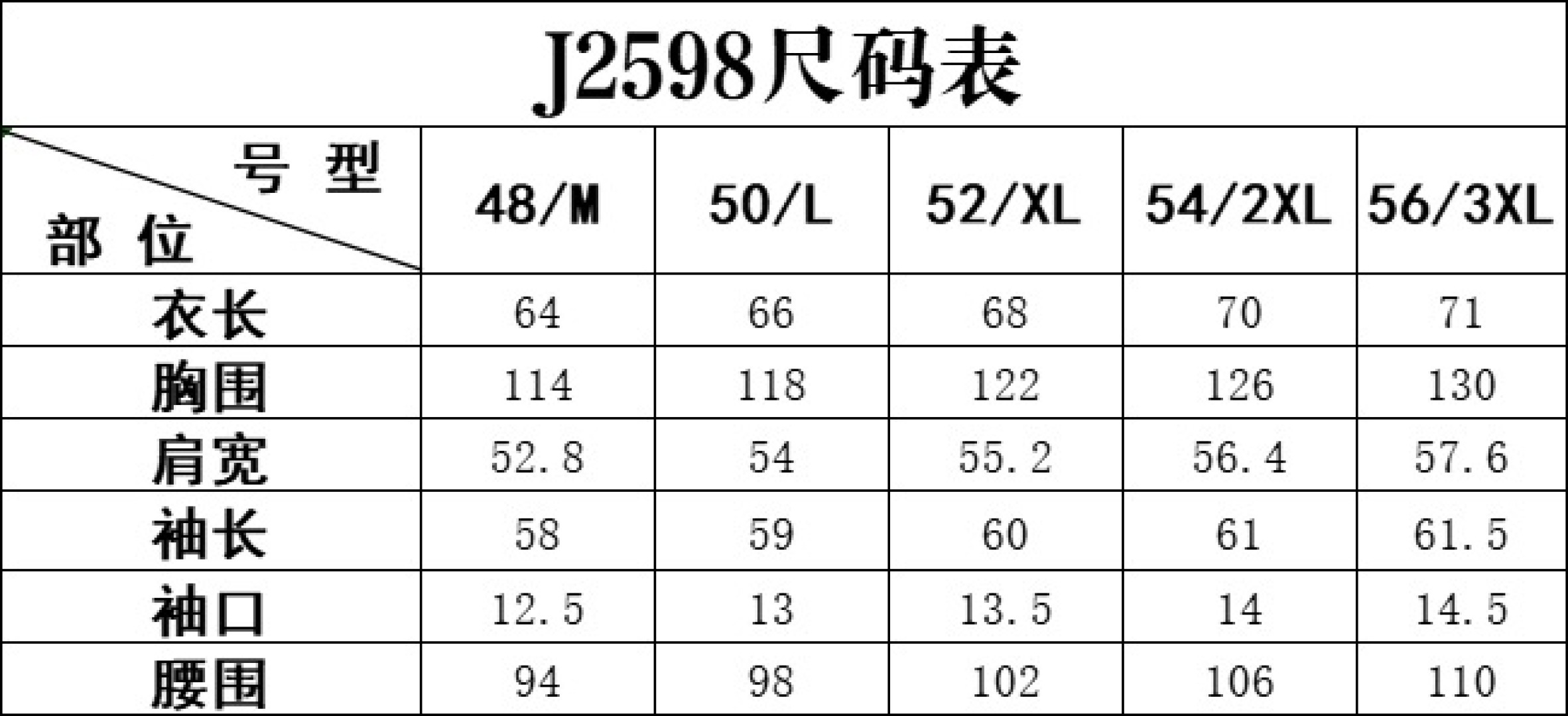 Loro piana天丝亚麻外套尺寸表…J2598