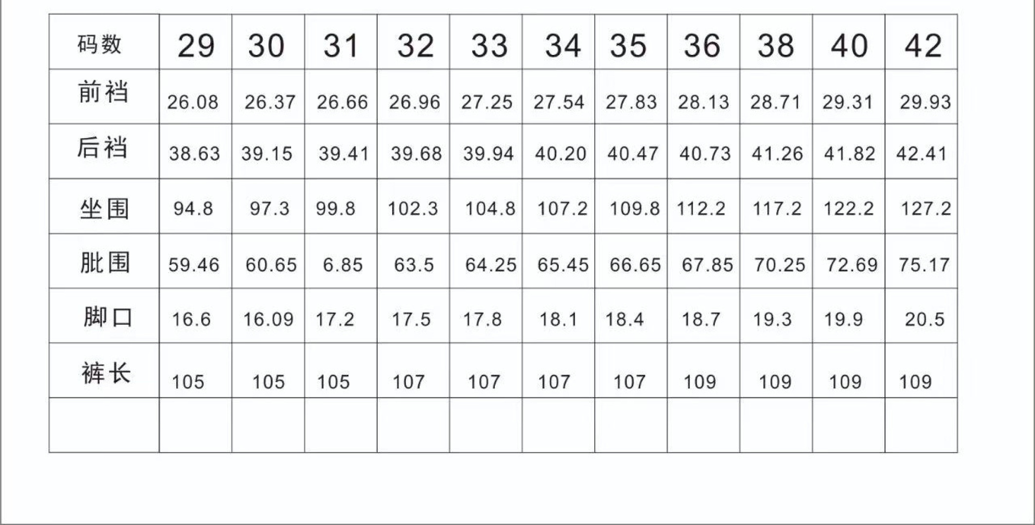 BC商务休闲裤……8121