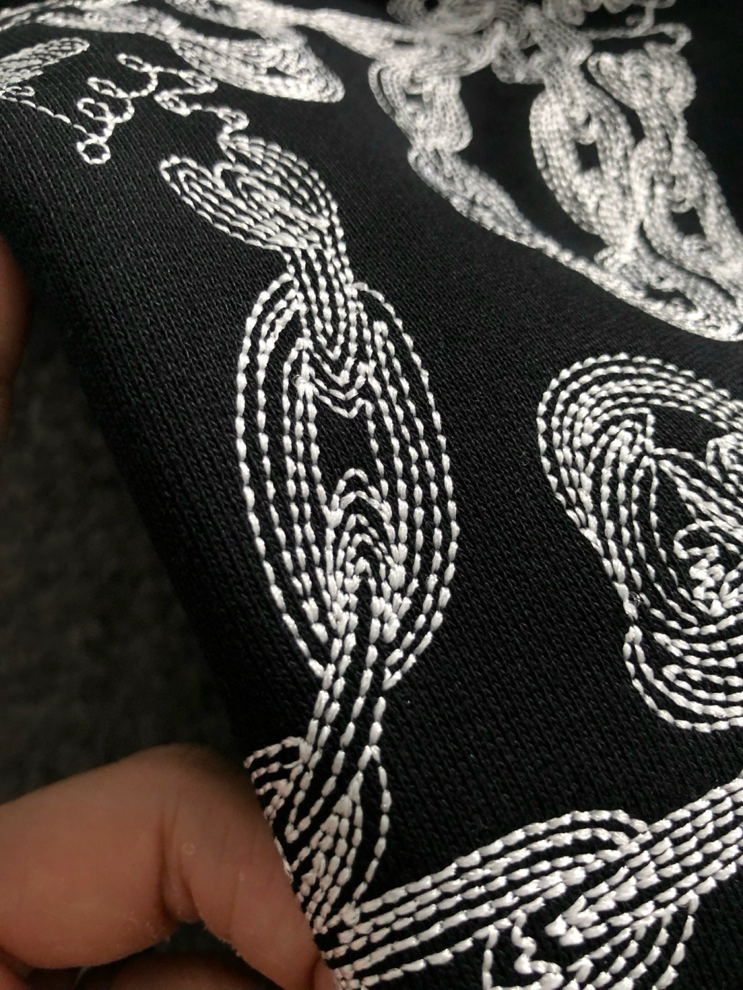 L牌*合身版型S-Xl25秋冬贴布刺绣潮牌卫衣，精致工艺专柜面料，顶级元素融合打造，3标齐全，潮男时尚，