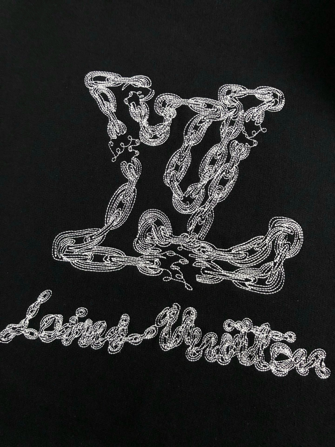 L牌*合身版型S-Xl25秋冬贴布刺绣潮牌卫衣，精致工艺专柜面料，顶级元素融合打造，3标齐全，潮男时尚，