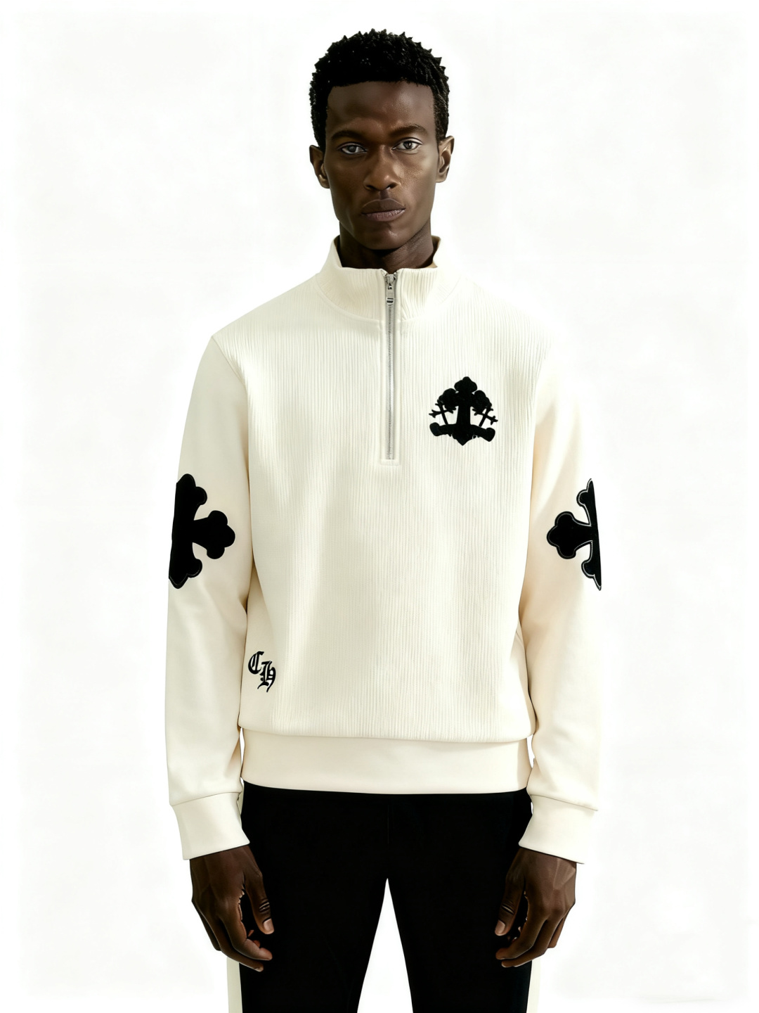 NO:541417,CH* fitting style M-XXXL 2025 autumn and winter cloud soft series knitted splicing style cross horse wool fusion inner lining and velvet fashionable versatile round neck sweatshirt long sleeves, exquisite craftsmanship counter fabric, top-level elements fusion creation, complete 3 standards, trendy men's fashion, whether it is the comfort of the upper body or the incomparable existence 170-135(M) 175-150(L) 178-160(XL) 180-170(XXL) 180-180(XXXL) your,,hoodie,sweatshirts,alexander wang19860909CH*合身版型M-XXXL 2025秋冬云柔系列针织拼接款十字马毛融合内里拉绒时尚百搭圆领卫衣长袖,精致工艺专柜面料,顶级元素融合打造,3标齐全,潮男时尚,无论是上身舒适度还是都是无可比拟的存在 170-135(M) 175-150(L) 178-160(XL)180-170(XXL) 180-180(XXXL) your,,hoodie,sweatshirts,alexander wang,Men's clothing