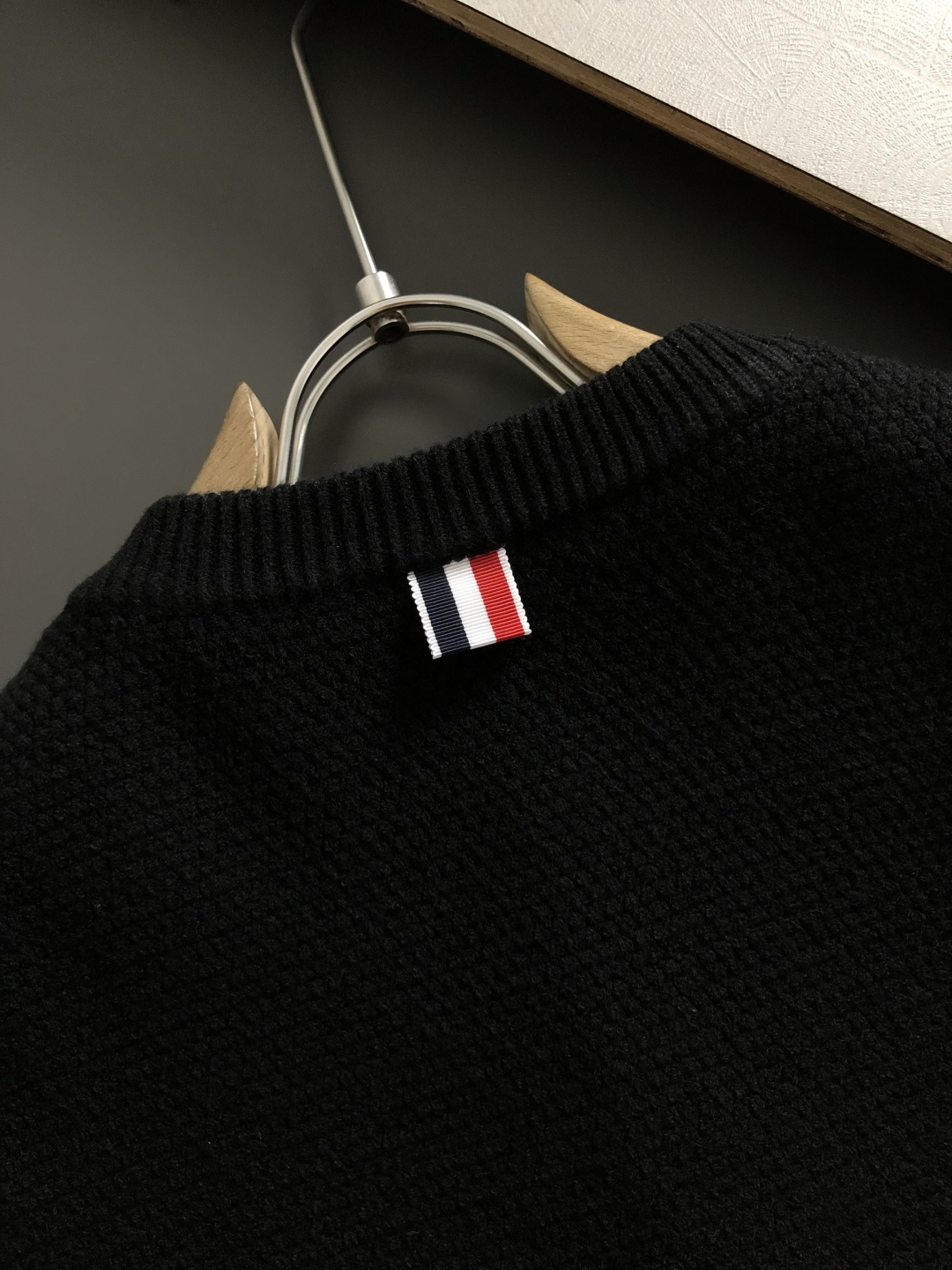Thom Browne Wool Sweater - Black, Three-Stripe Detail, Crew Neck, Long Sleeve 10 cmp i1760544299987 2825 0 6