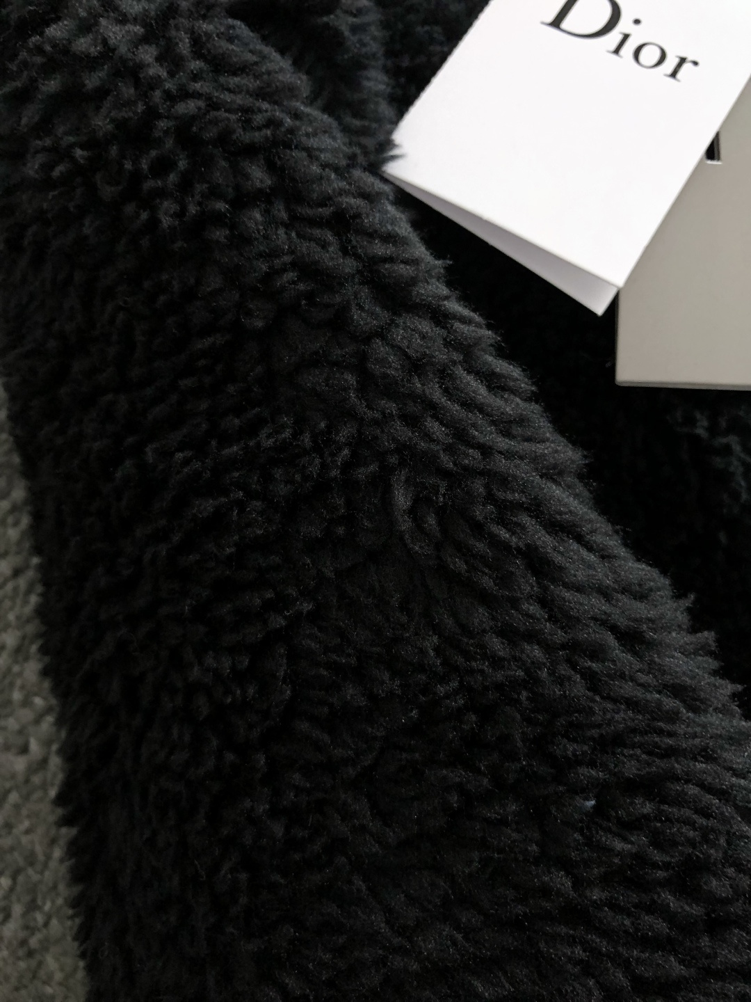 Dir*合身版型S-XXL2025秋冬潮牌精仿颗粒绒立领外套，以最远排列贴标主调，巧妙融入字母印花元素，