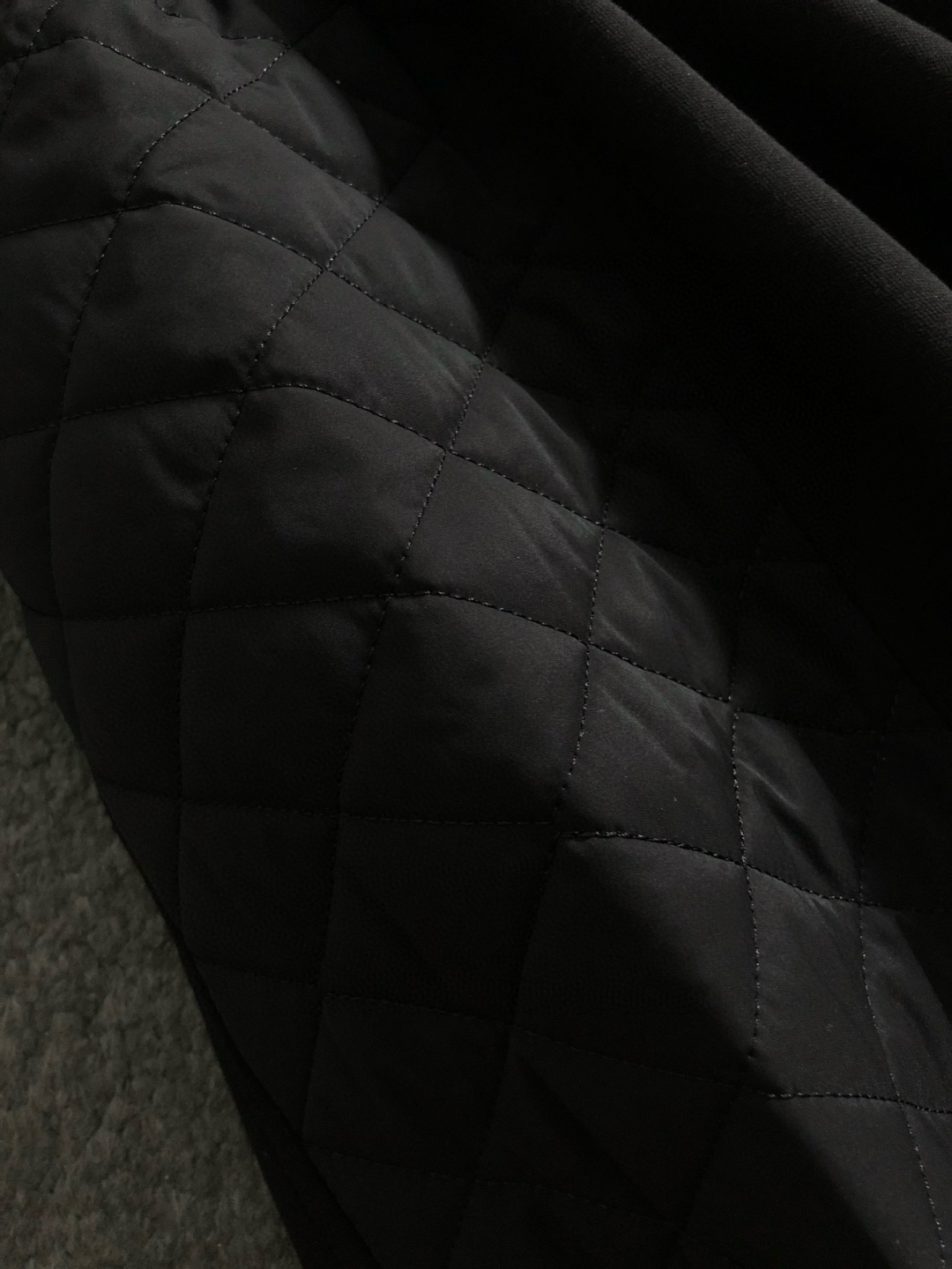 Mon*拉绒版型M-XXXL2025秋冬云柔系列双面料拼接简约百搭拉链logo贴标内里拉绒时尚百搭立领卫