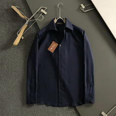 Loro Piana*(不可机洗)M-xxxl2026春夏百分百天丝亚麻休闲衬衫(四季款)以经典纯色百搭 Loro Piana*(不可机洗)M-xxxl2026春夏百分百天丝亚麻休闲衬衫(四季款)以经典纯色百搭