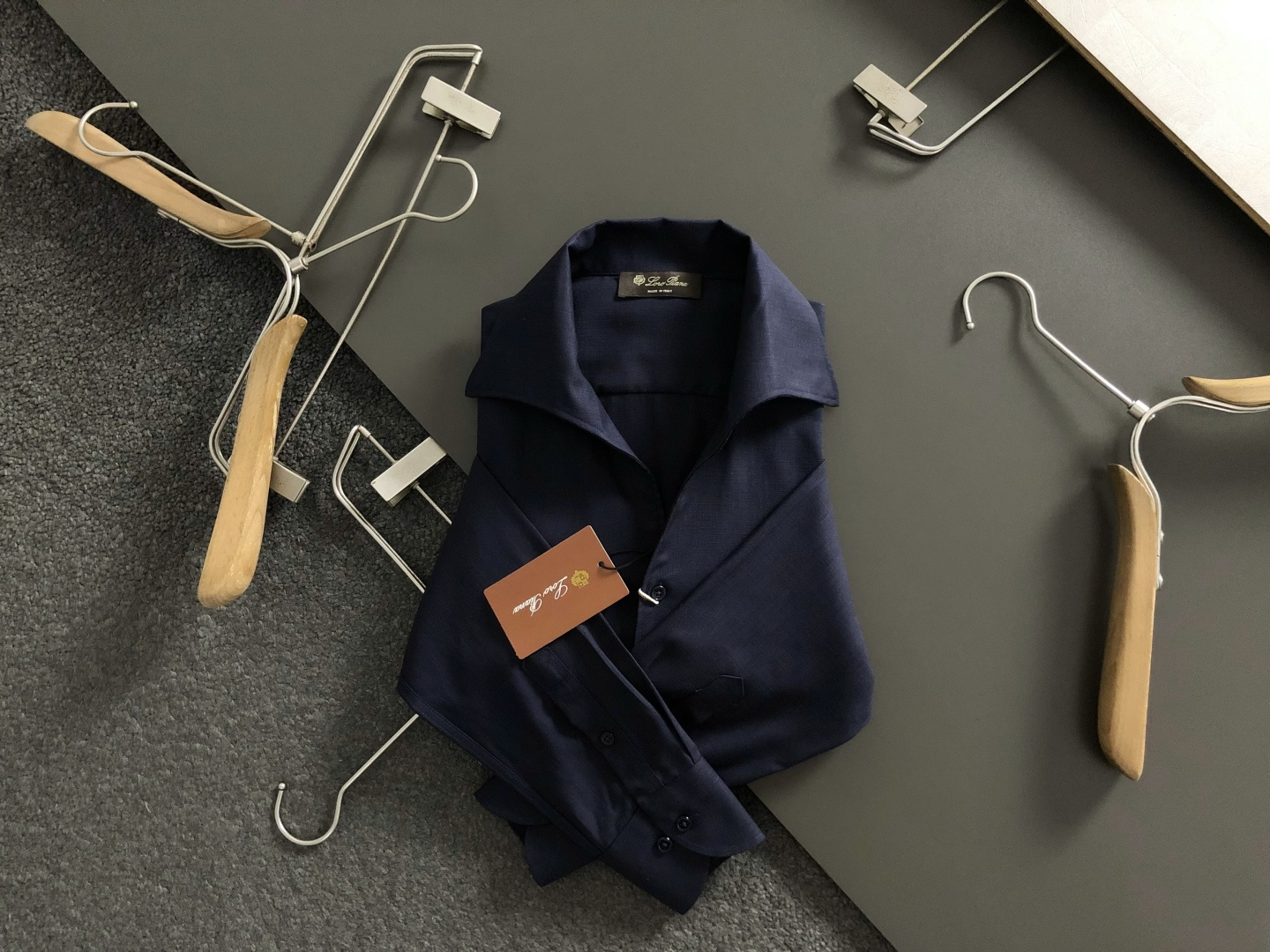 Loro Piana*(不可机洗)M-xxxl2026春夏百分百天丝亚麻休闲衬衫(四季款)以经典纯色百搭