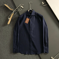 Loro Piana*(不可机洗)M-xxxl2026春夏百分百天丝亚麻休闲衬衫(四季款)以经典纯色百搭 Loro Piana*(不可机洗)M-xxxl2026春夏百分百天丝亚麻休闲衬衫(四季款)以经典纯色百搭