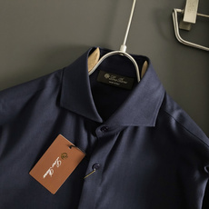 Loro Piana*(不可机洗)M-xxxl2026春夏百分百天丝亚麻休闲衬衫(四季款)以经典纯色百搭 Loro Piana*(不可机洗)M-xxxl2026春夏百分百天丝亚麻休闲衬衫(四季款)以经典纯色百搭