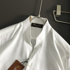 Loro Piana*(不可机洗)M-xxxl2026春夏百分百天丝亚麻休闲衬衫(四季款)以经典纯色百搭 Loro Piana*(不可机洗)M-xxxl2026春夏百分百天丝亚麻休闲衬衫(四季款)以经典纯色百搭