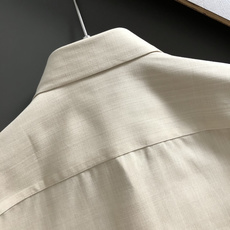Loro Piana*(不可机洗)M-xxxl2026春夏百分百天丝亚麻休闲衬衫(四季款)以经典纯色百搭 Loro Piana*(不可机洗)M-xxxl2026春夏百分百天丝亚麻休闲衬衫(四季款)以经典纯色百搭