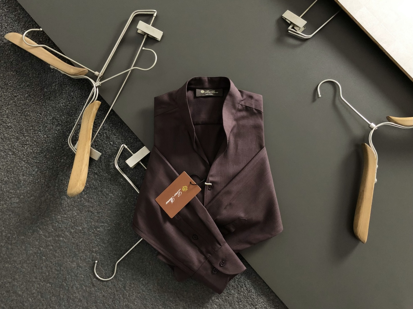Loro Piana*(不可机洗)M-xxxl2026春夏百分百天丝亚麻休闲衬衫(四季款)以经典纯色百搭