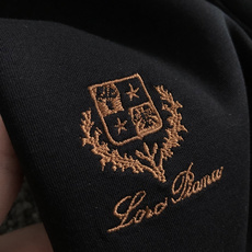 Loro piana*尺码M-xxxl 属性 2026秋冬卫衣短袖 成分 56%棉。24%莫代尔。13.3%涤纶。 6. Loro piana*尺码M-xxxl 属性 2026秋冬卫衣短袖 成分 56%棉。24%莫代尔。13.3%涤纶。 6.