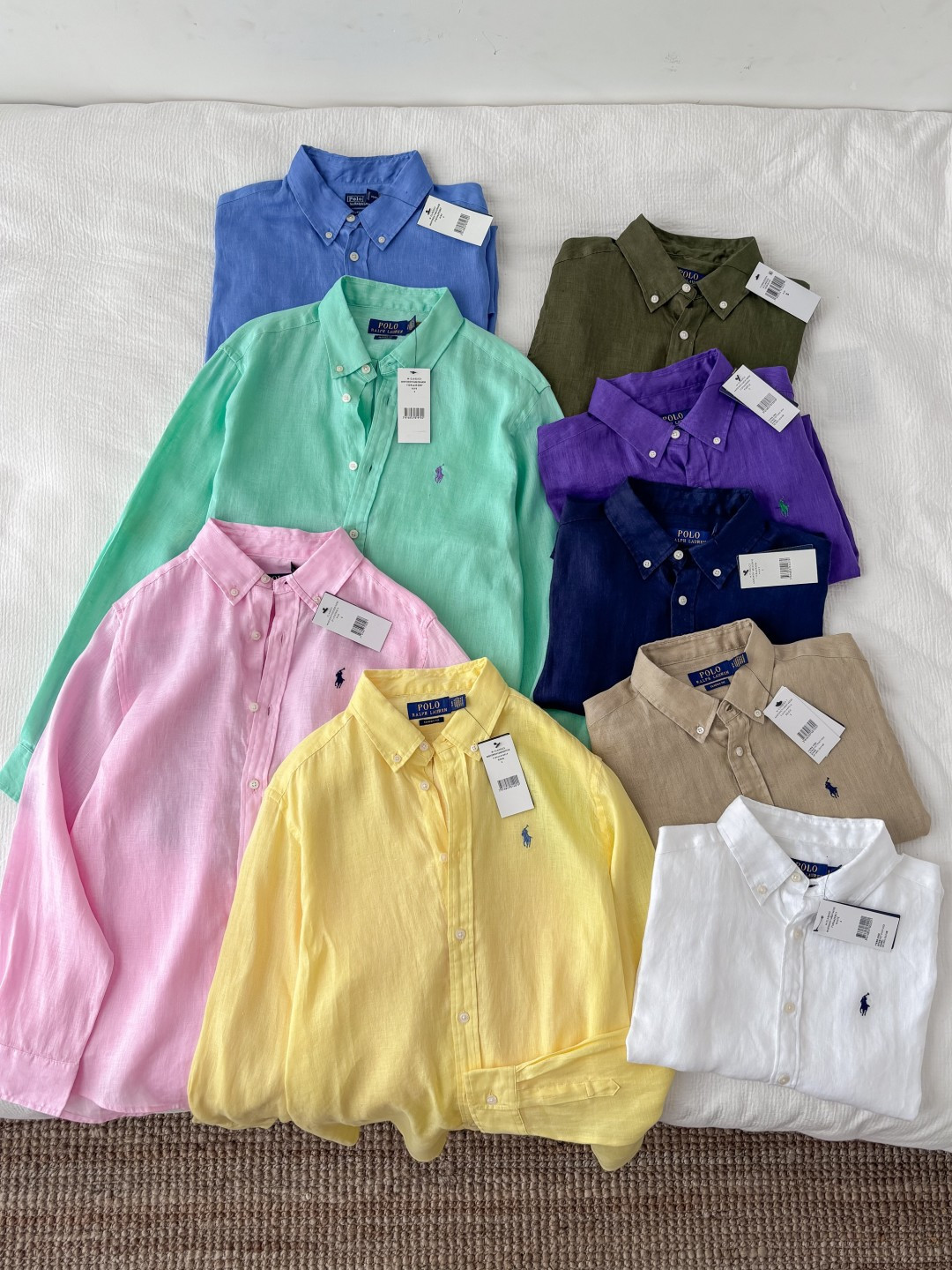 Рубашка Polo Ralph Lauren из натурального льна