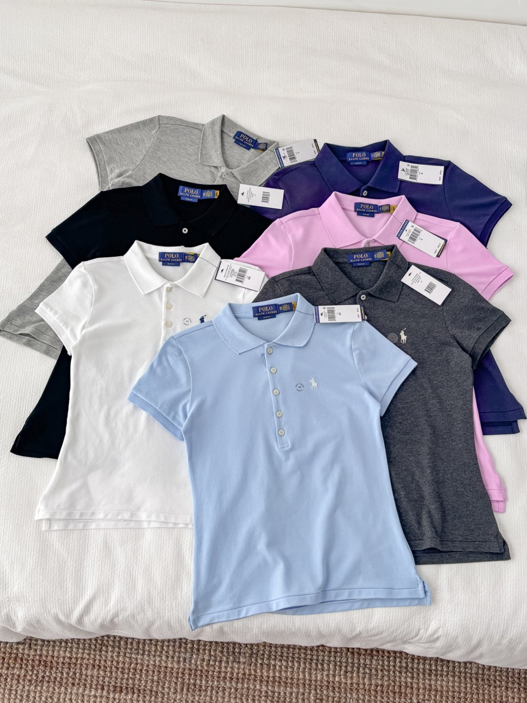 Женская рубашка Polo Ralph Lauren с воротником и пуговицами