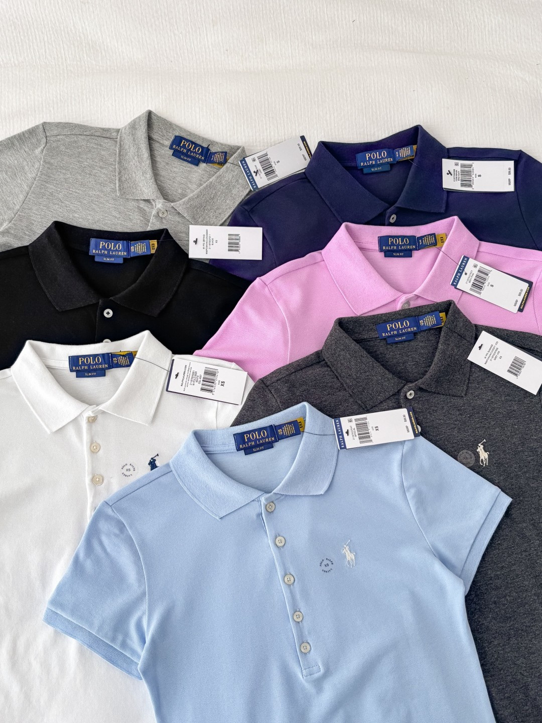 Женская рубашка Polo Ralph Lauren с воротником и пуговицами
