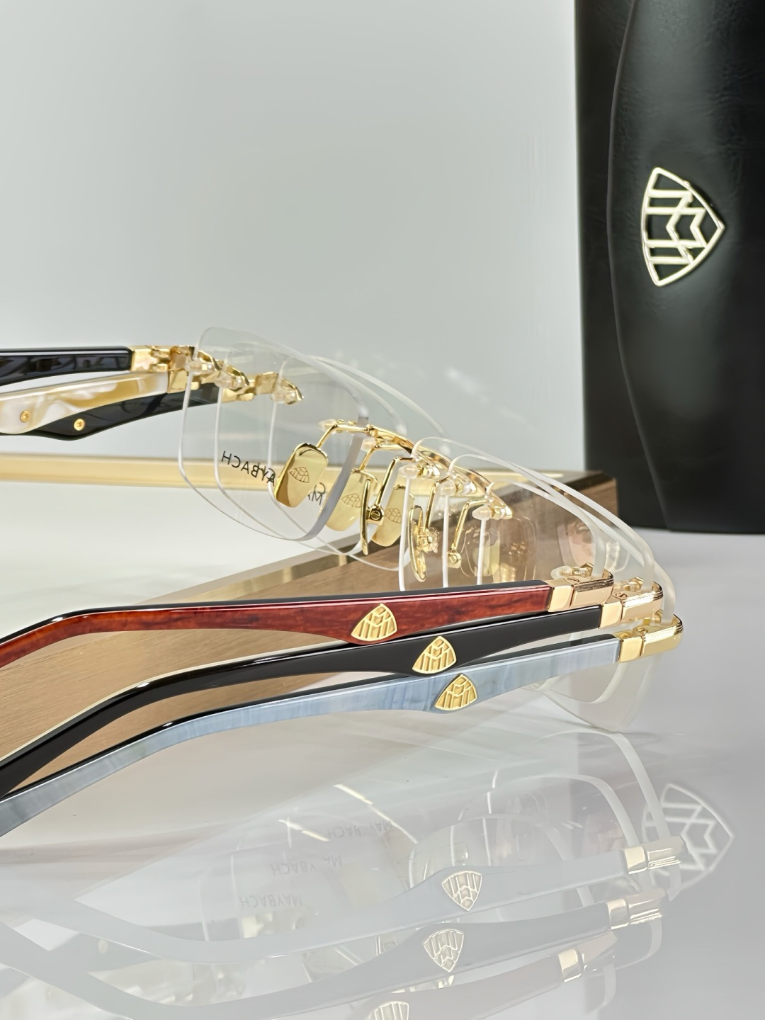 Unknown MAYBACH EDITOR II 无框光学镜：秉承德国手工制造精髓 以精密结构重塑无框美学