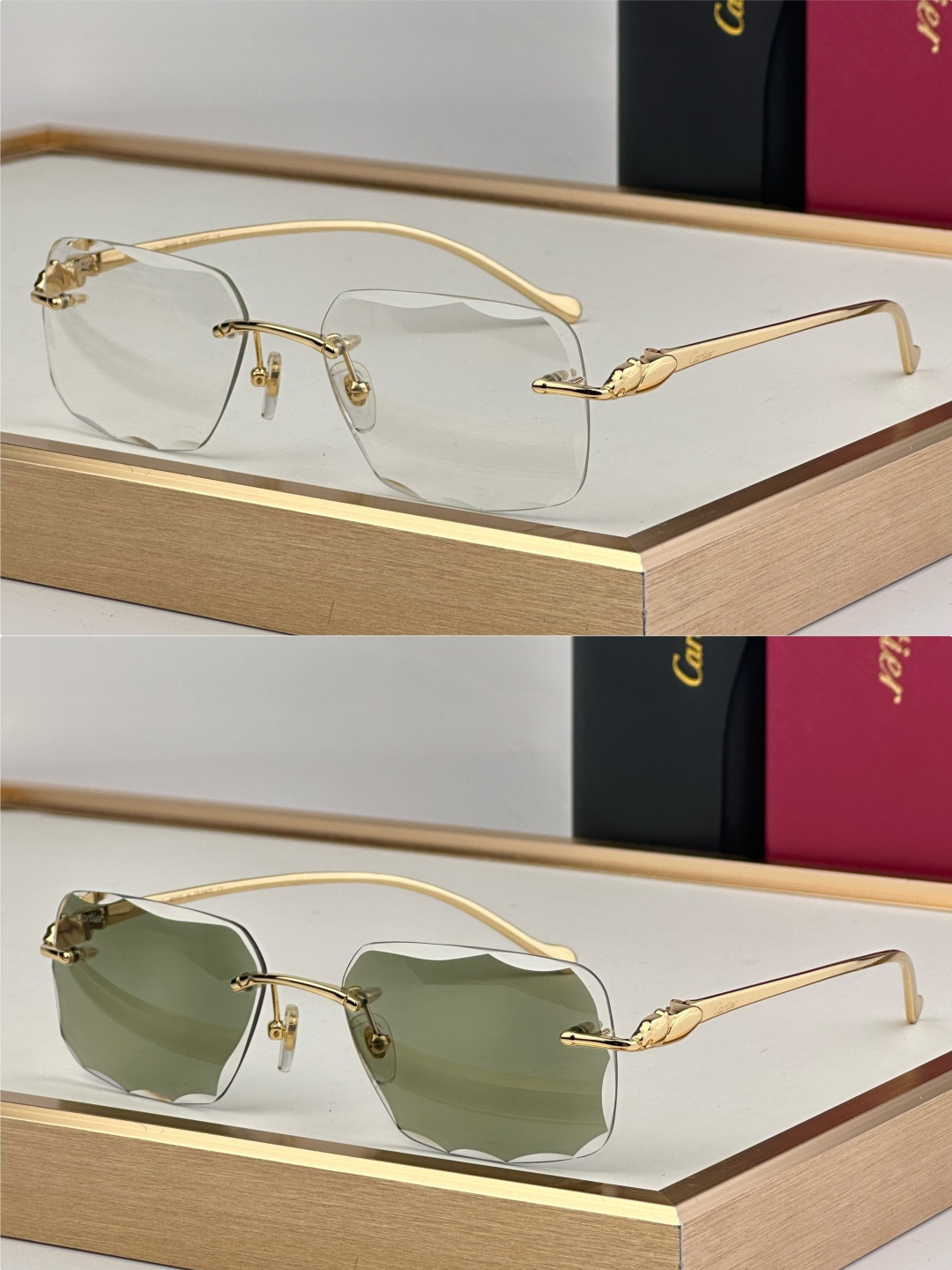 Cartier CARTIER photochromic 563591 以利落无框切边轮廓打破传统边界