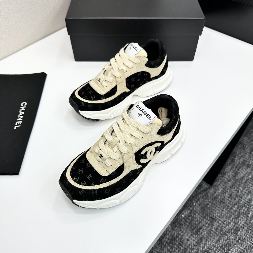 Chanel Women's Sneakers Fashion Casual Trainers Lightweight Running Shoes 7 cmp i1740162430410 8991 0 4