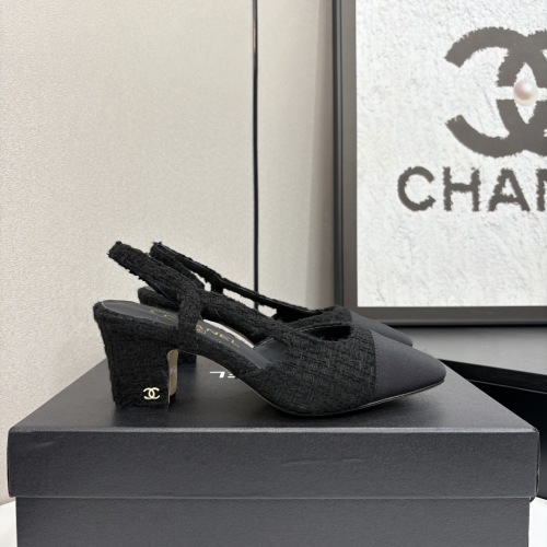 Chanel Slingback Pumps, Classic Two-Tone Design, Comfortable & Timeless Shoes 1 Chanel Slingback Pumps, Classic Two-Tone Design, Comfortable & Timeless Shoes