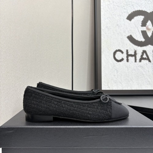 Chanel Slingback Ballet Flats - Classic Two-Tone Design, Timeless Elegance