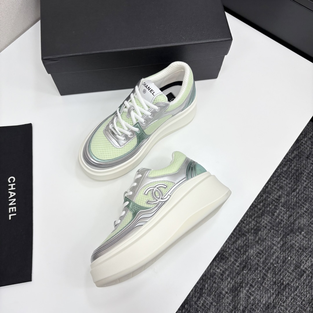 Chanel Women's 2025 Top-Tier Casual Fashion Platform Sneakers 6 cmp i1745362166301 1758 0 4